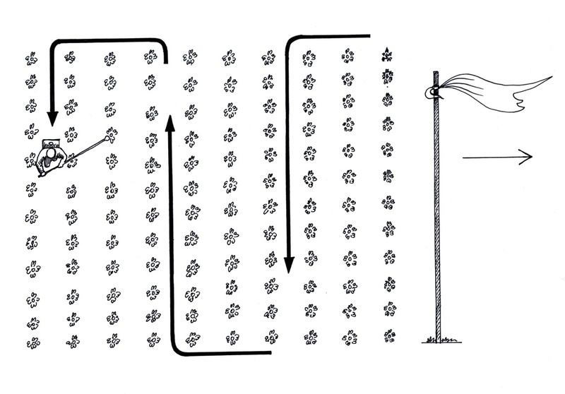 Пошидани заҳрдору ба ҳисоб гирифтани самти шамол